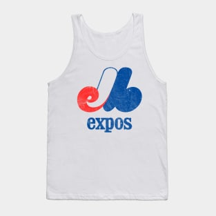 1978 Montreal Expos Vintage Look Baseball Design Tank Top